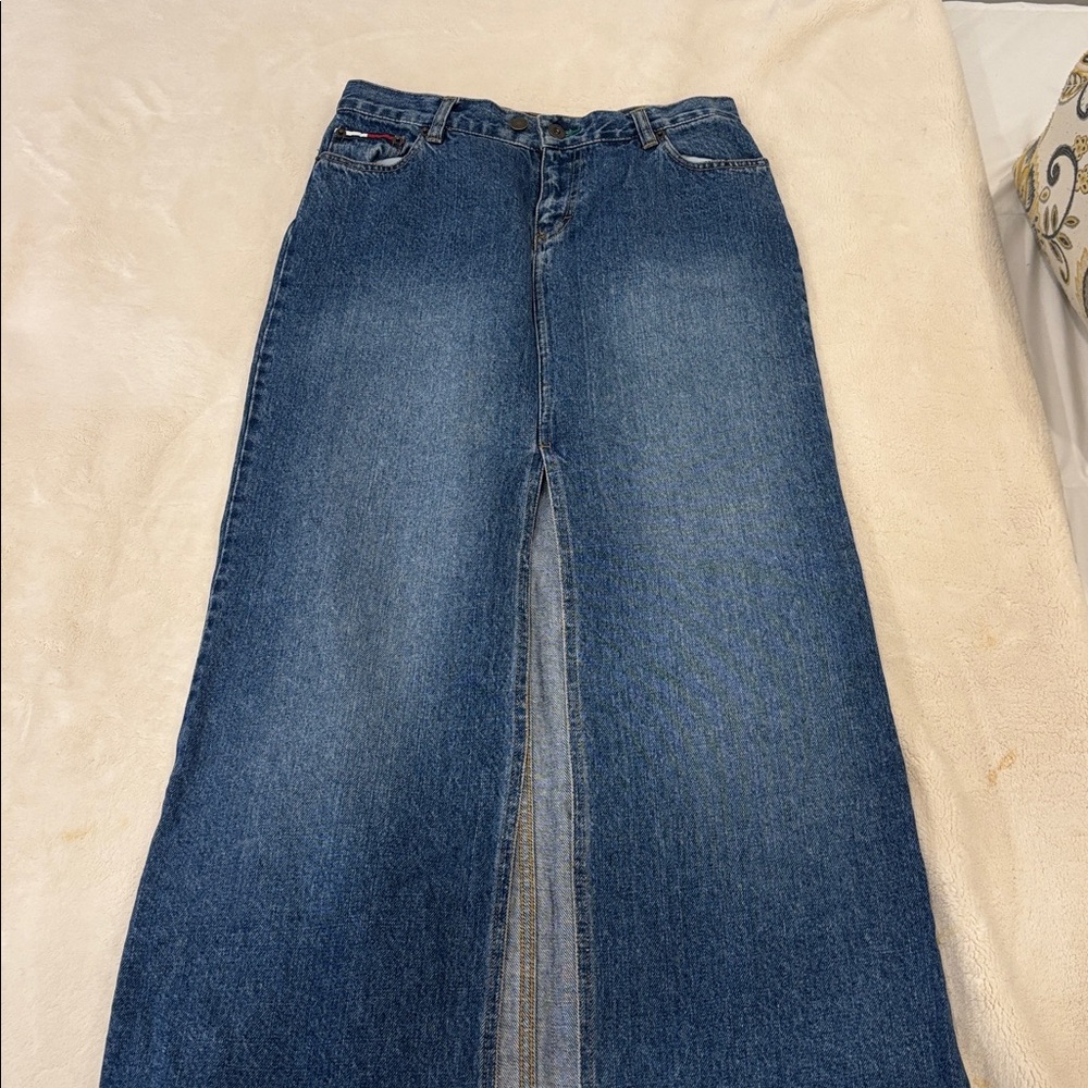 Tommy Hilfiger Blue Denim Skirt sz. S small